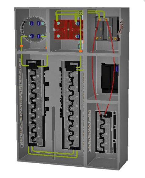 Smart Main Panel Rendering In Los Angeles